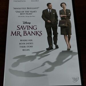 Disney's Saving Mr. Banks DVD with Black and White Cover